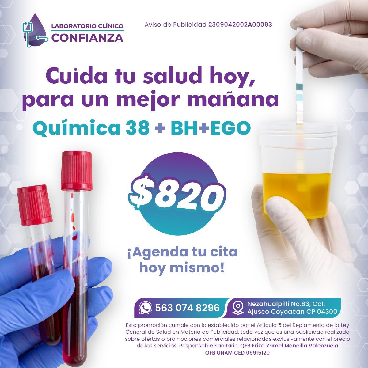Promoción Antígeno Prostático Específico PSA Total $245