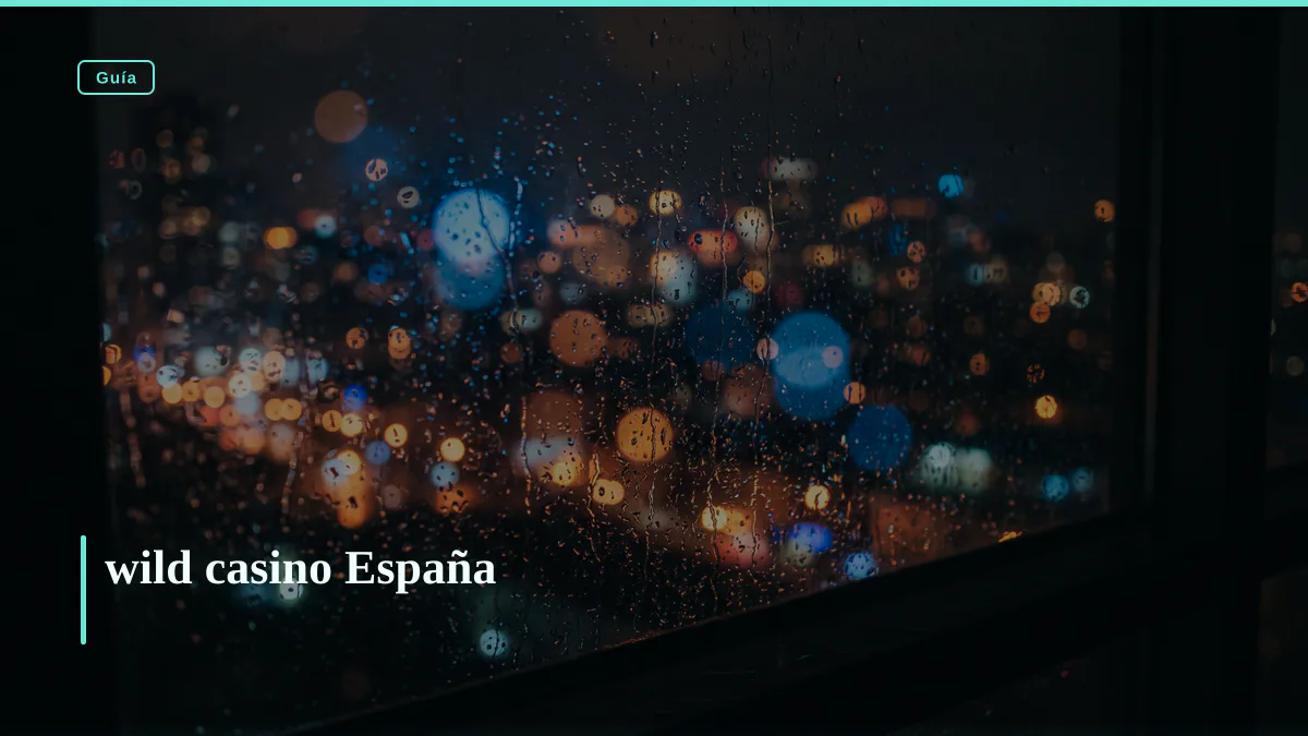 wild casino España