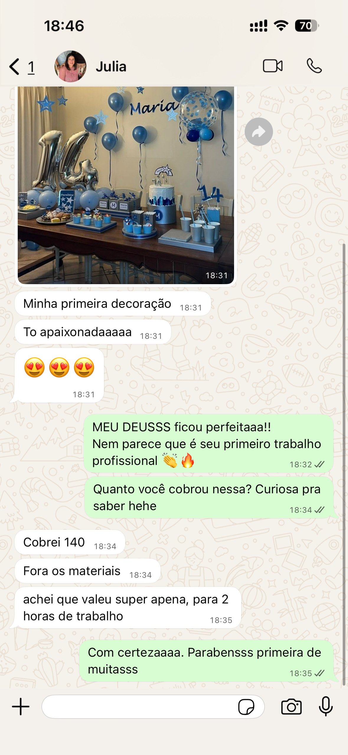 Depoimento de aluna 4