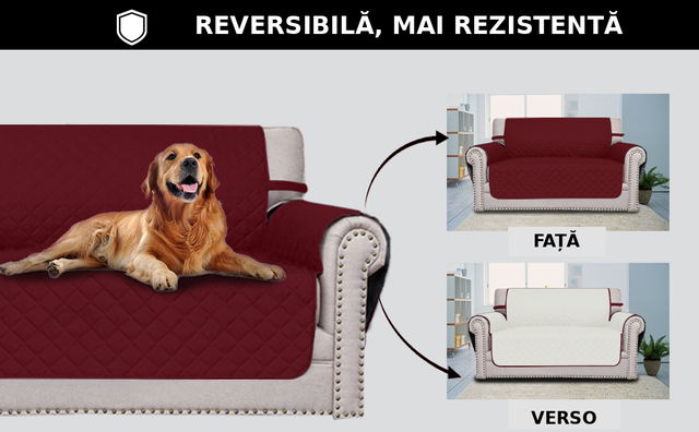 Husa pentru fotoliu NextWave rosie - imagine 2