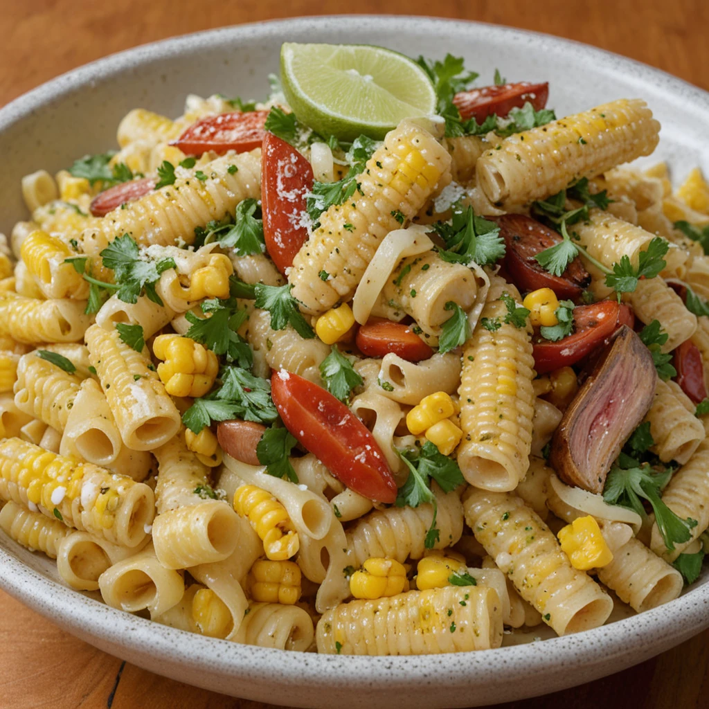 Street Corn Pasta Salad: Flavorful Summer Dish!