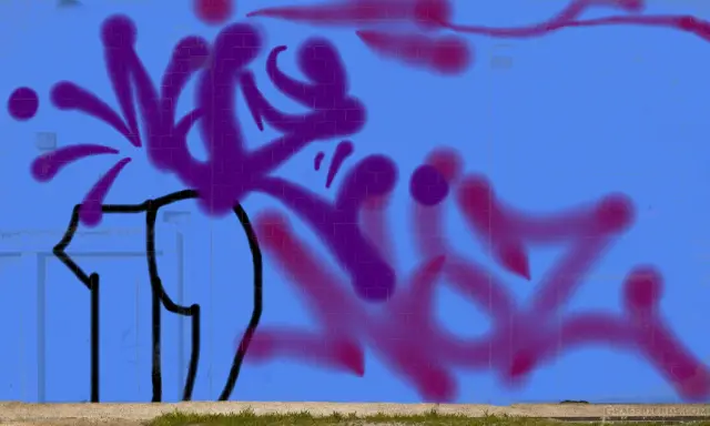Graffiti artwork by ZSH1906