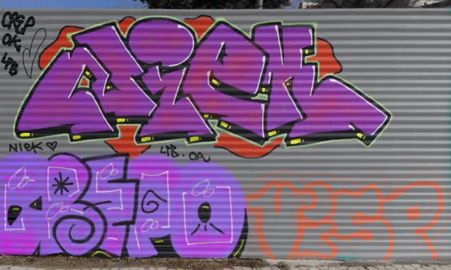 Graffiti artwork by Okeys