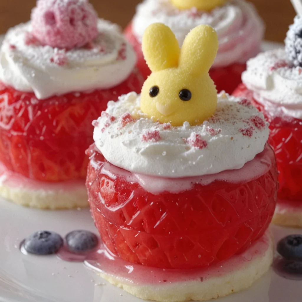 Easter Bunny Layered Dessert