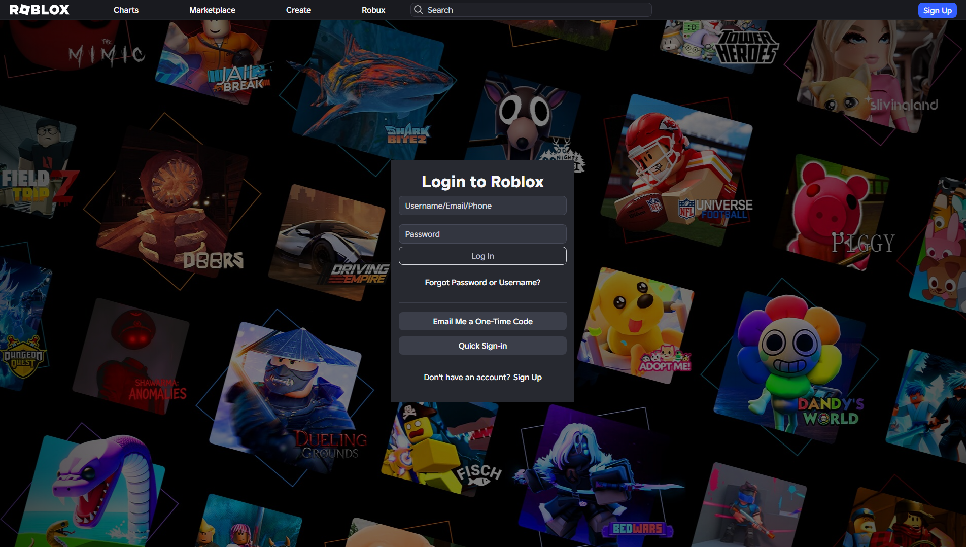 Stored capture of roblologinning.netlify.app