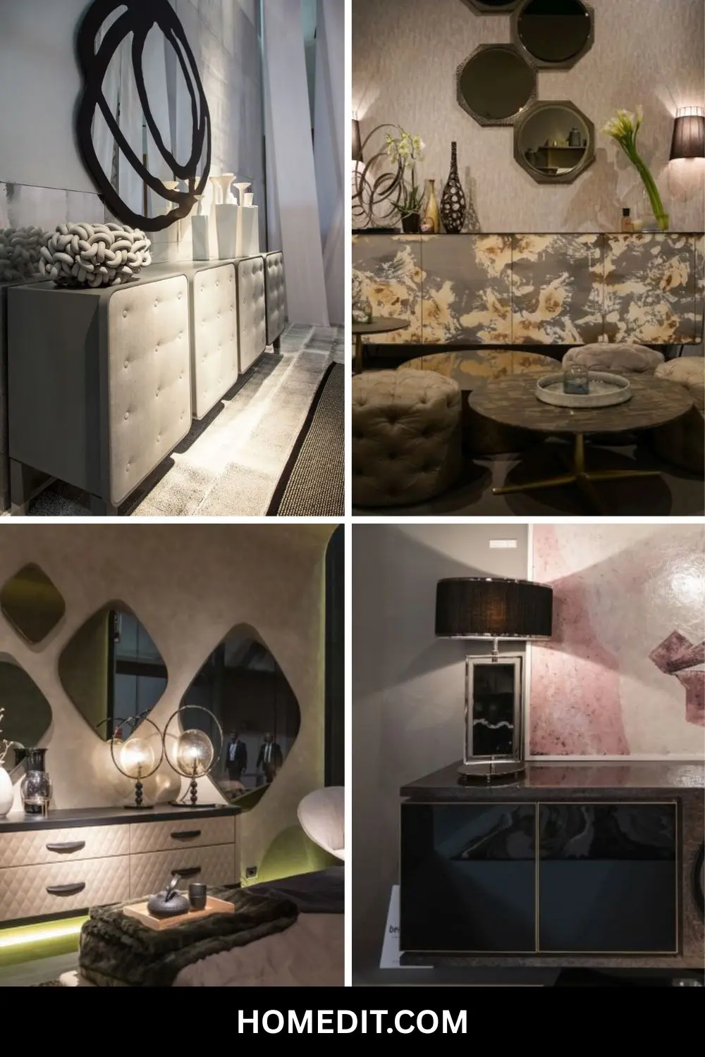 Sideboard-urile se transformă în piese de mobilier de impact
