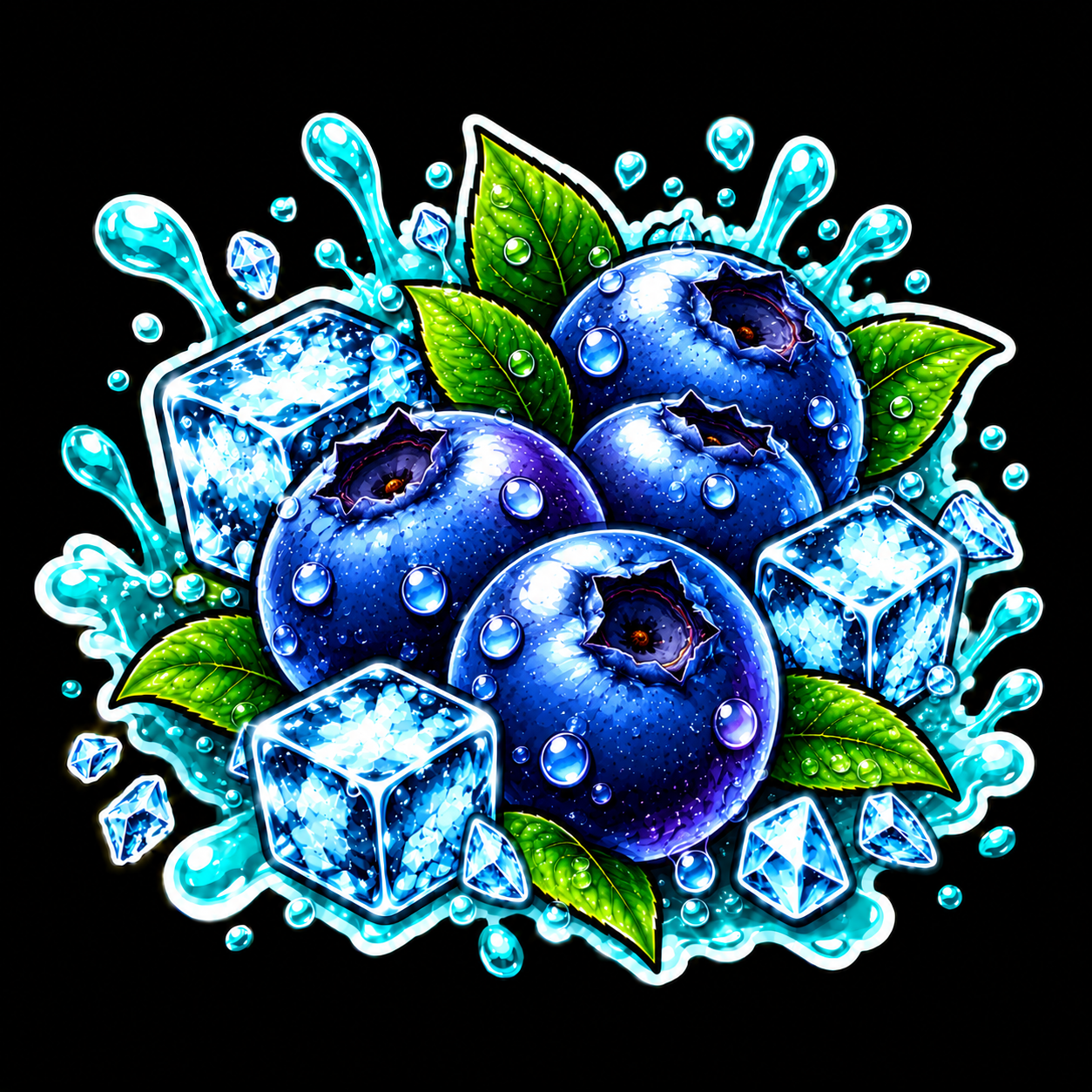 VHILL 12K Blueberry Ice