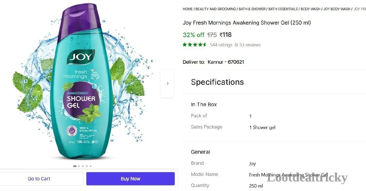 Joy Fresh Mornings – Just ₹118 | Lowest Price Deal