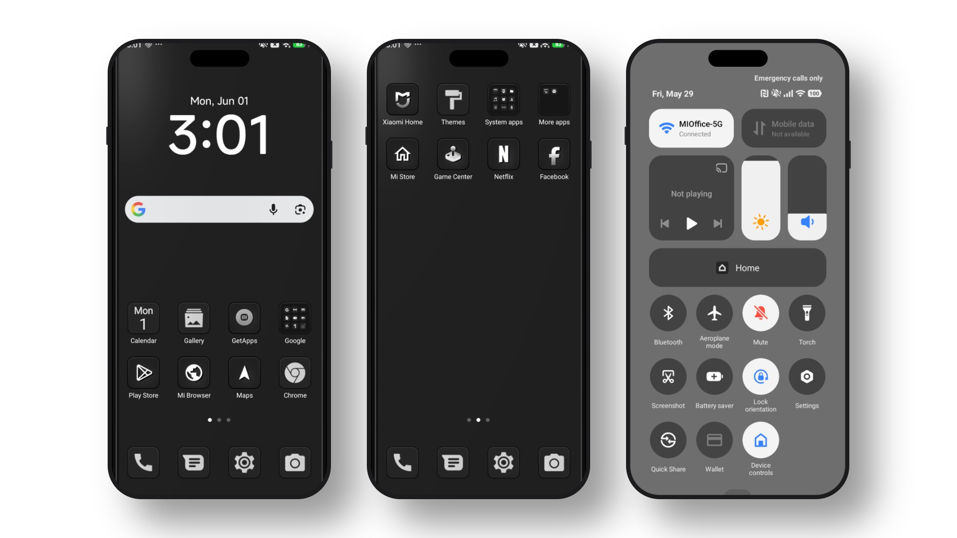 Hyper Grayish 3 HyperOS Theme