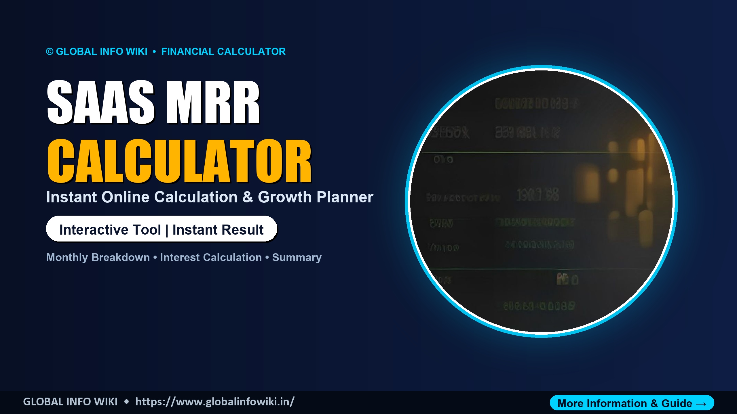 SaaS MRR Calculator — Track Monthly Recurring Revenue SaaS MRR Calculator — Track Monthly Recurring Revenue