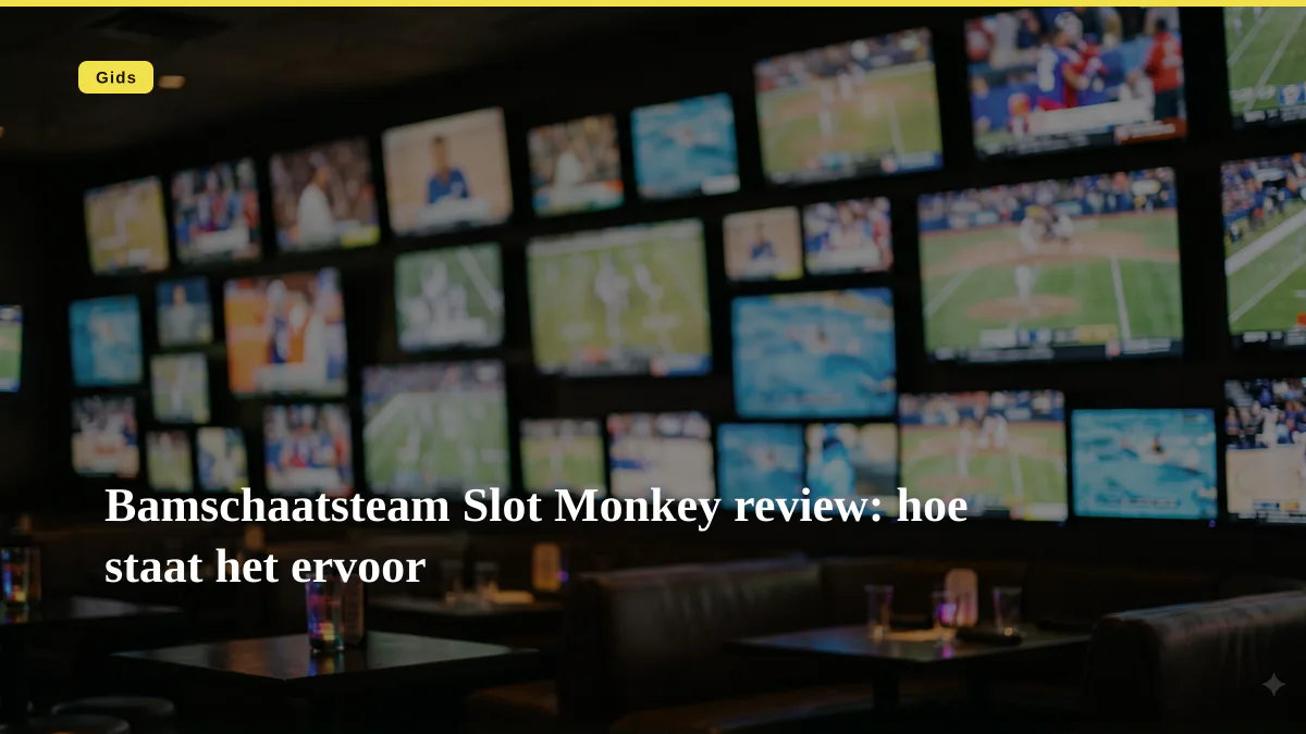 Bamschaatsteam Slot Monkey review: hoe staat het ervoor