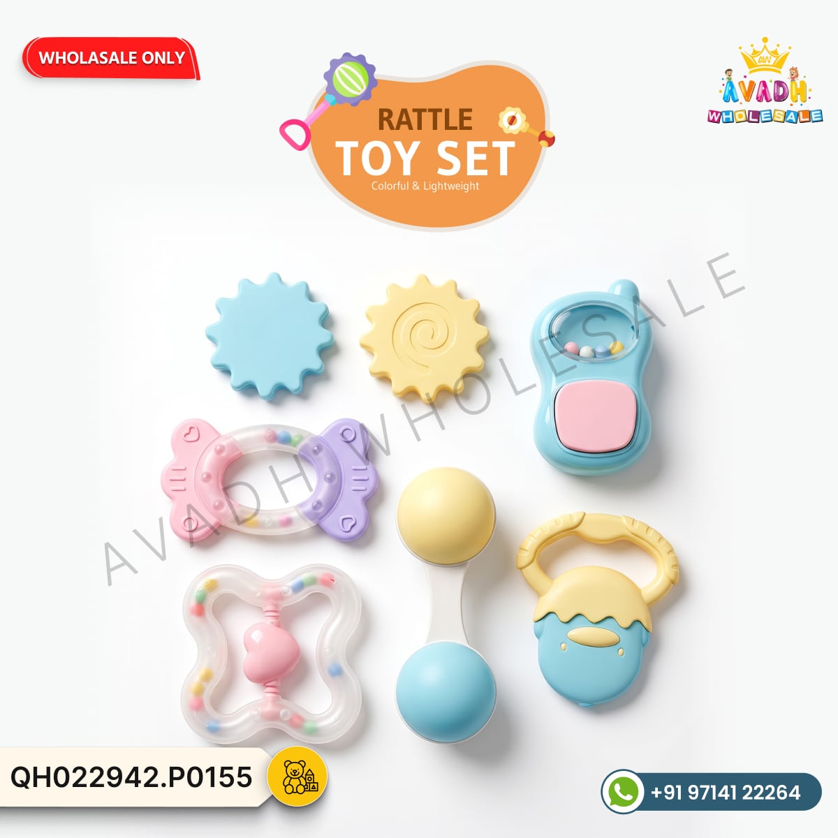 Baby Rattle Toy Set - image 2