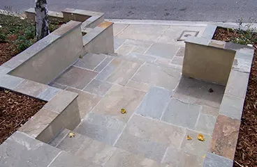 Stone veneer repair and installation