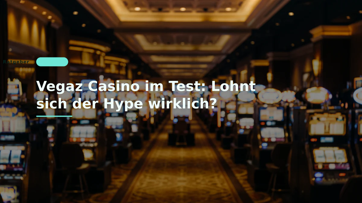 Vegaz Casino im Test: Lohnt sich der Hype wirklich?