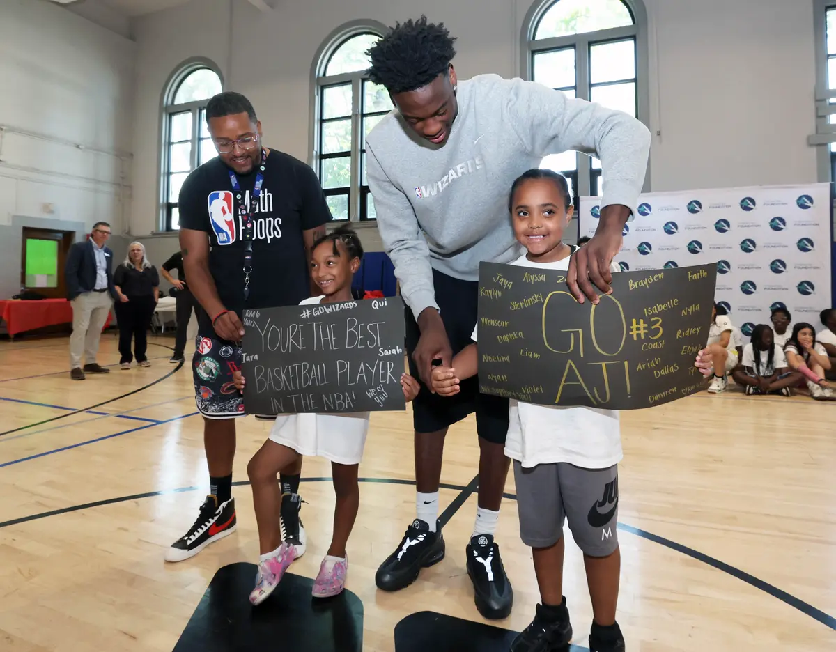 Top NBA Draft Pick Returns Home to Inspire Young Fans