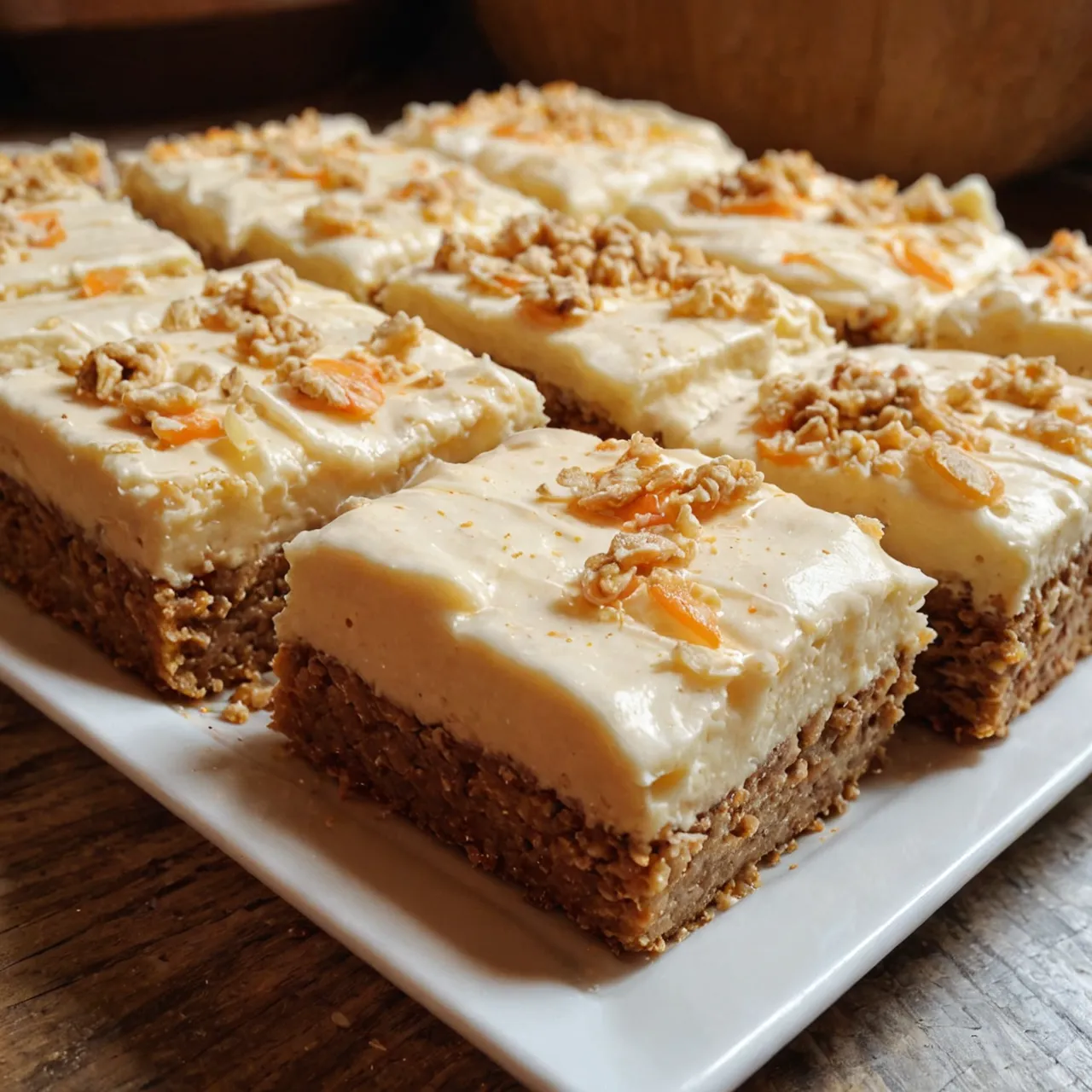 Irresistible Carrot Cake Cream Cheese Bars