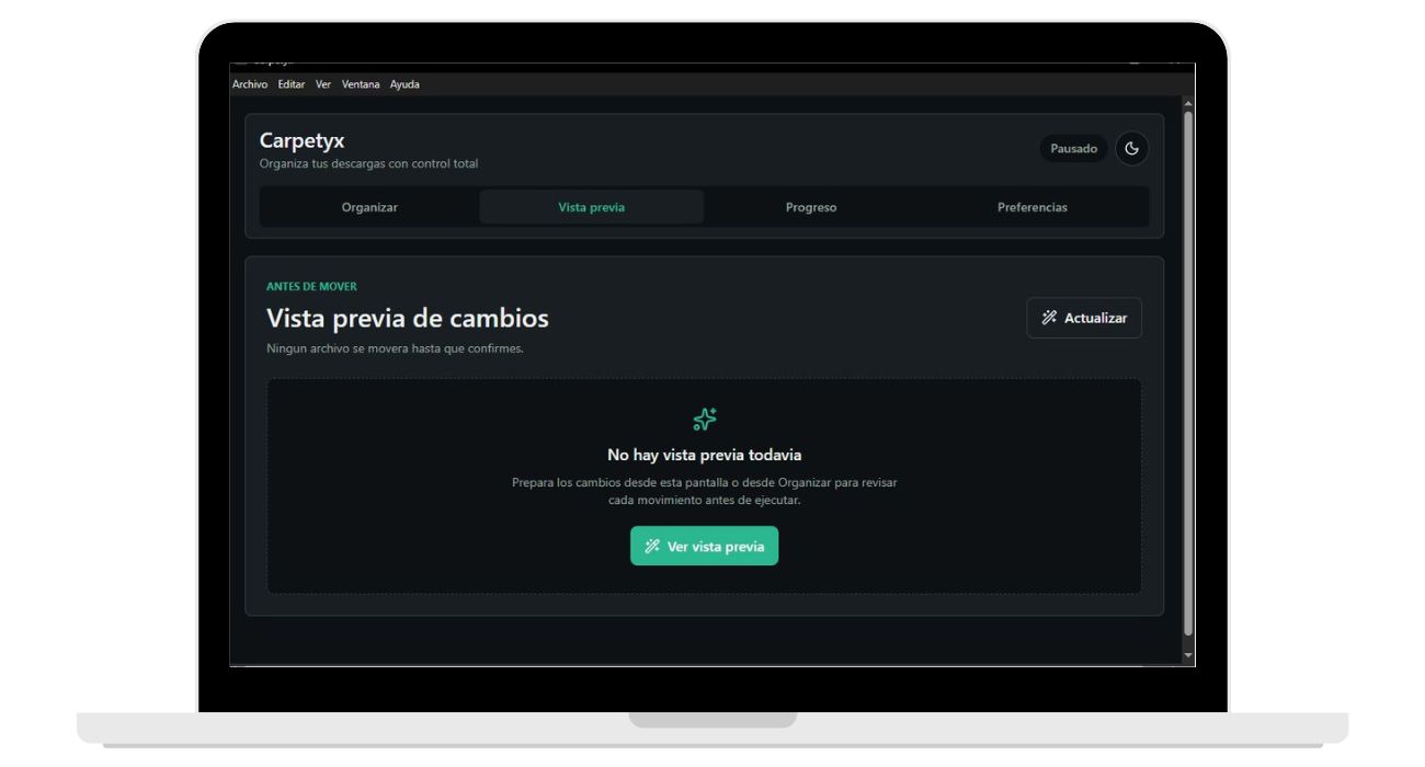 Vista de Carpetyx m3