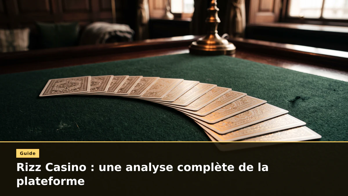 Rizz Casino : une analyse complète de la plateforme