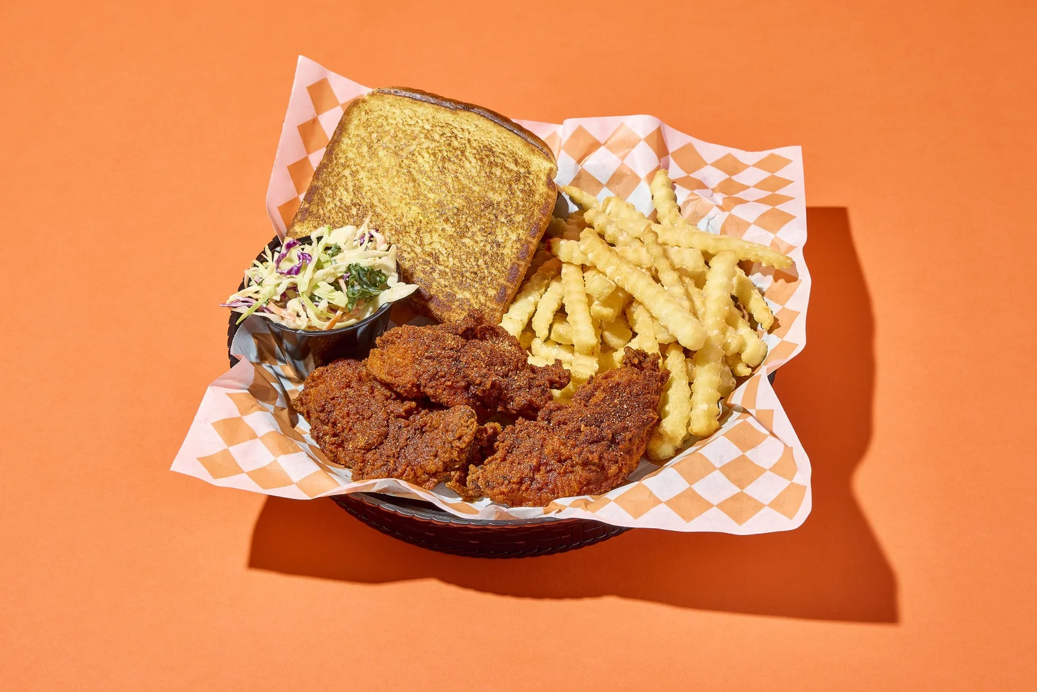 Nashville Hot Chicken — 4-Piece Tender Meal with Slaw