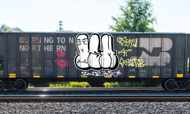 Graffiti artwork by 4PONE