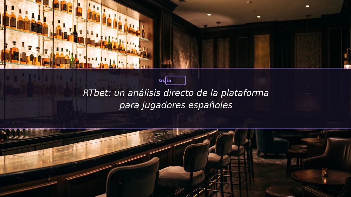 RTbet: un análisis directo de la plataforma para jugadores españoles