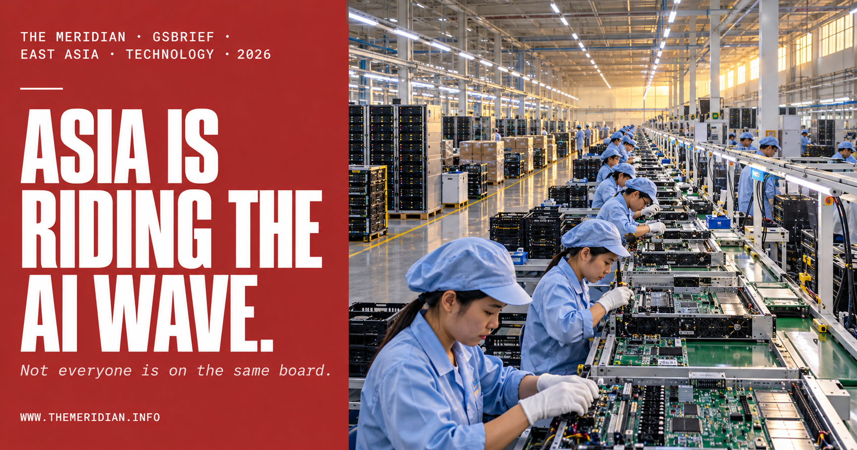 Asia Is Riding the AI Wave. Not Everyone Is on the Same Board. - GSBrief - The Meridian
