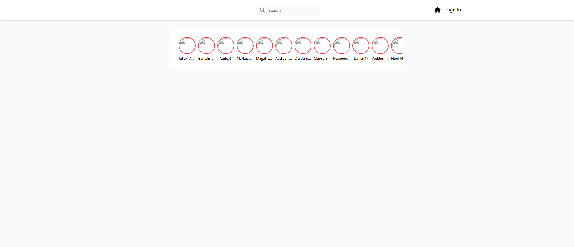 Stored capture of instagram-clone-xi-one.vercel.app