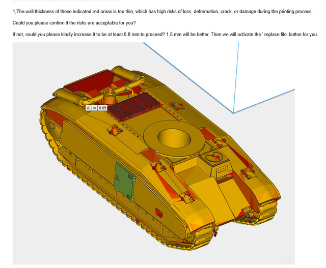 JLCPCB Wall thickness