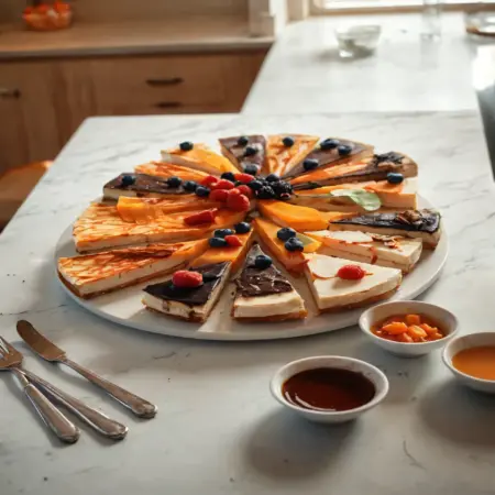 How to Create a Gorgeous Cheesecake Platter