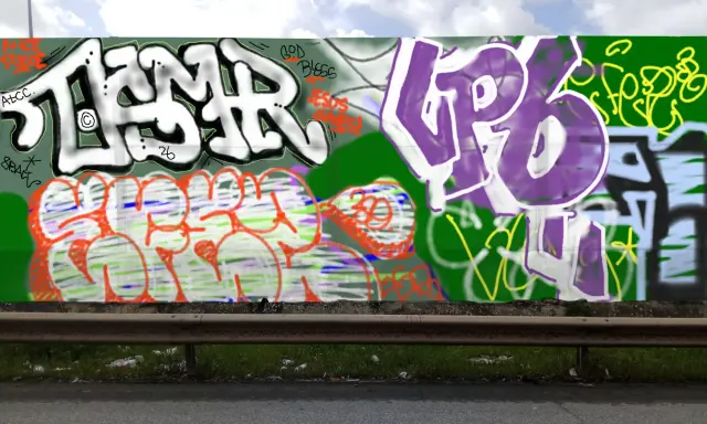 Graffiti artwork by Sumoe