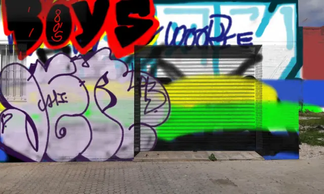 Graffiti artwork by JERR