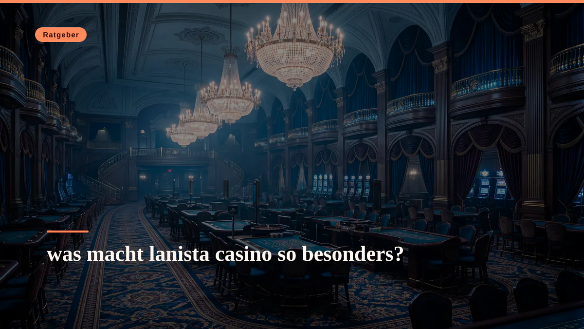 was macht lanista casino so besonders?