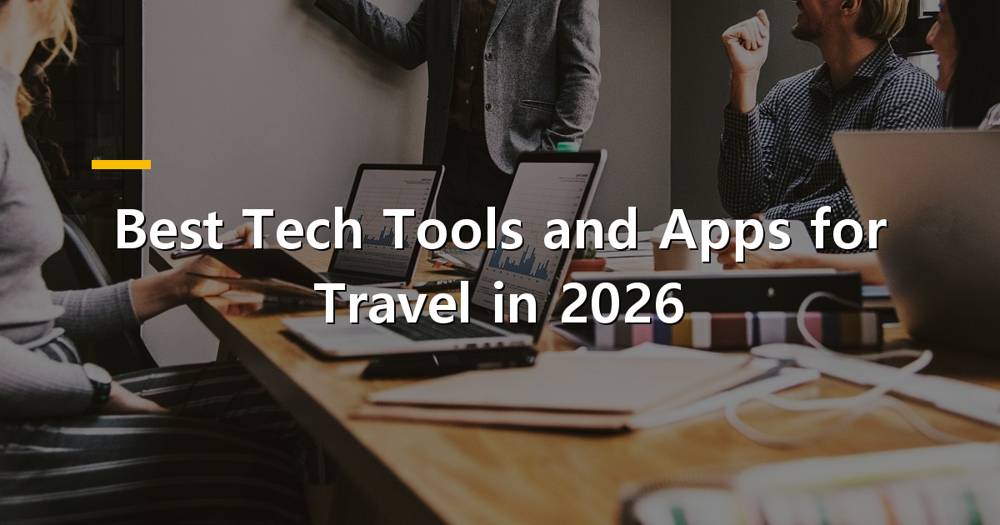 Person using tech tools to plan a trip, globe and smartphone visible