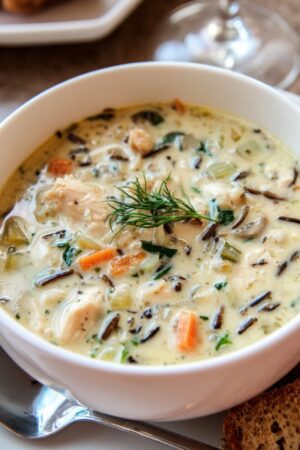 Creamy Chicken and Wild Rice Soup: The Ultimate Winter Comfort