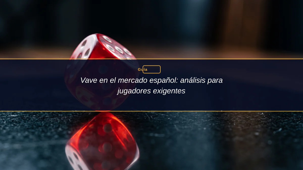 Vave en el mercado español: análisis para jugadores exigentes