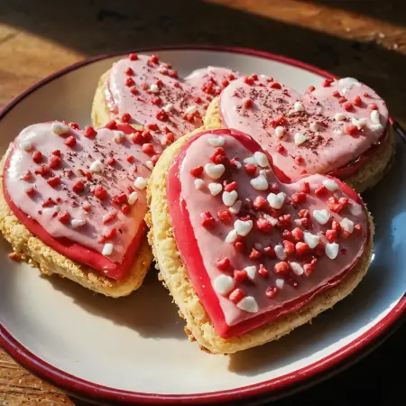 Heart-Shaped Cookies for Valentine’s Day