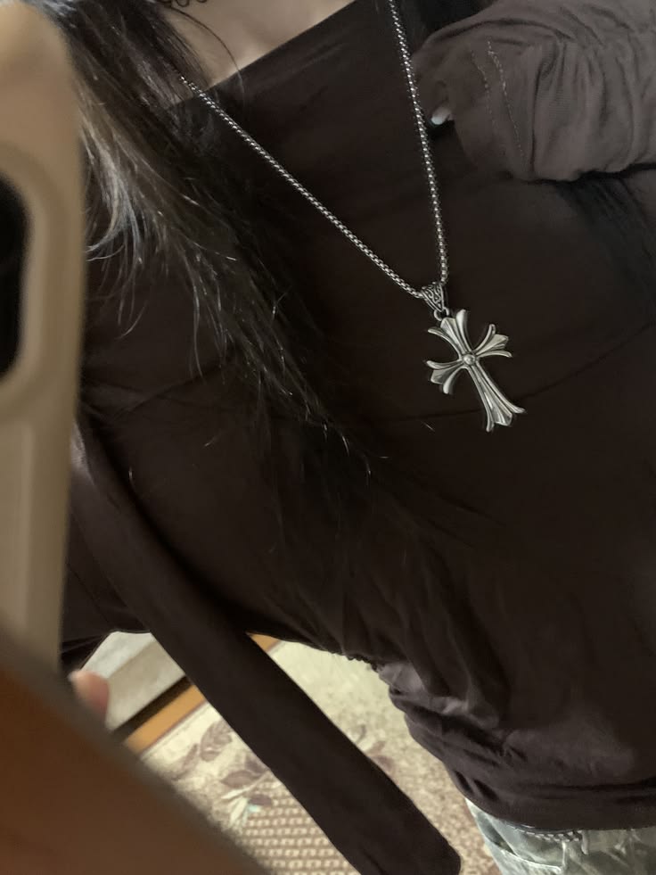 Chrome heart chain - photo 2