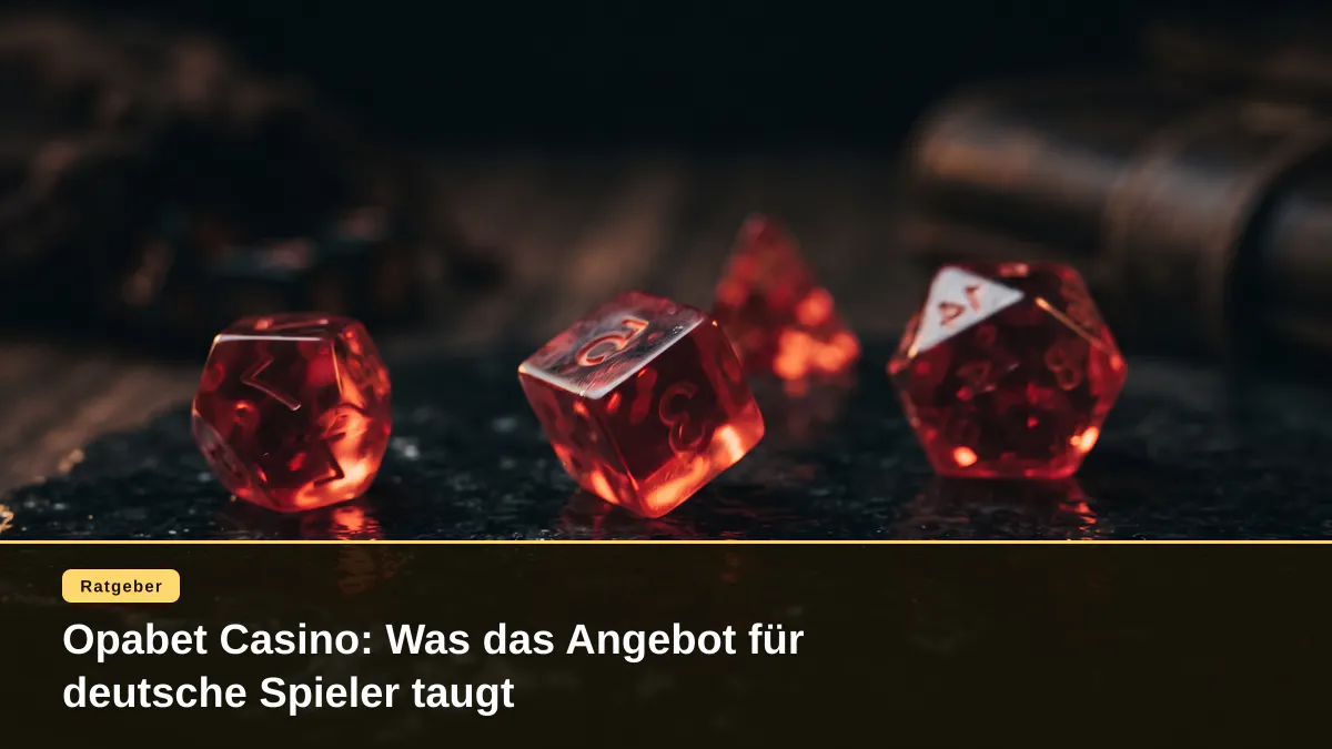 Opabet Casino: Was das Angebot für deutsche Spieler taugt