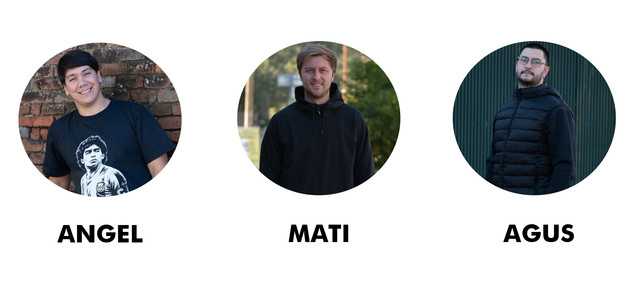 Ángel, Agus y Mati - Equipo EmeBe