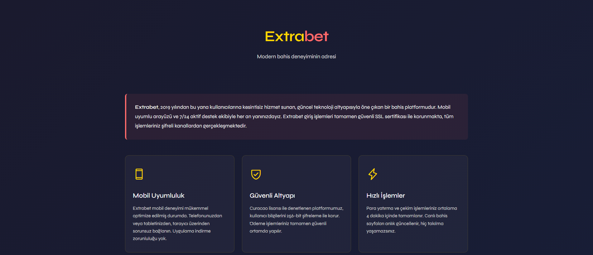 Stored capture of tr.extrabetplatform.icu