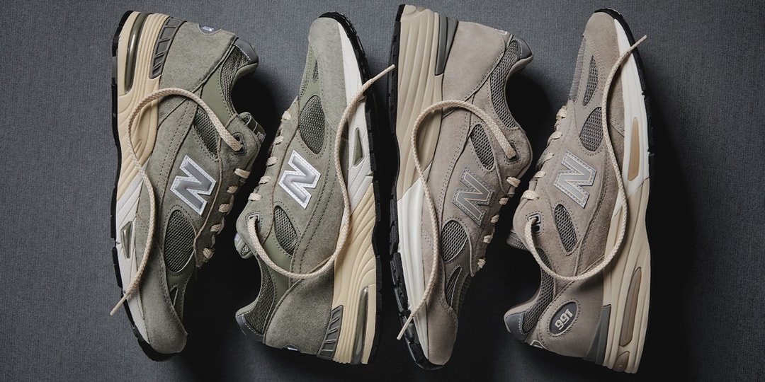 Kith i New Balance: Nowa Kolekcja Made in UK 991v1 i 991v2