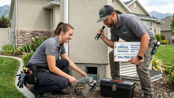 Pest control professionals at work in Provo UT