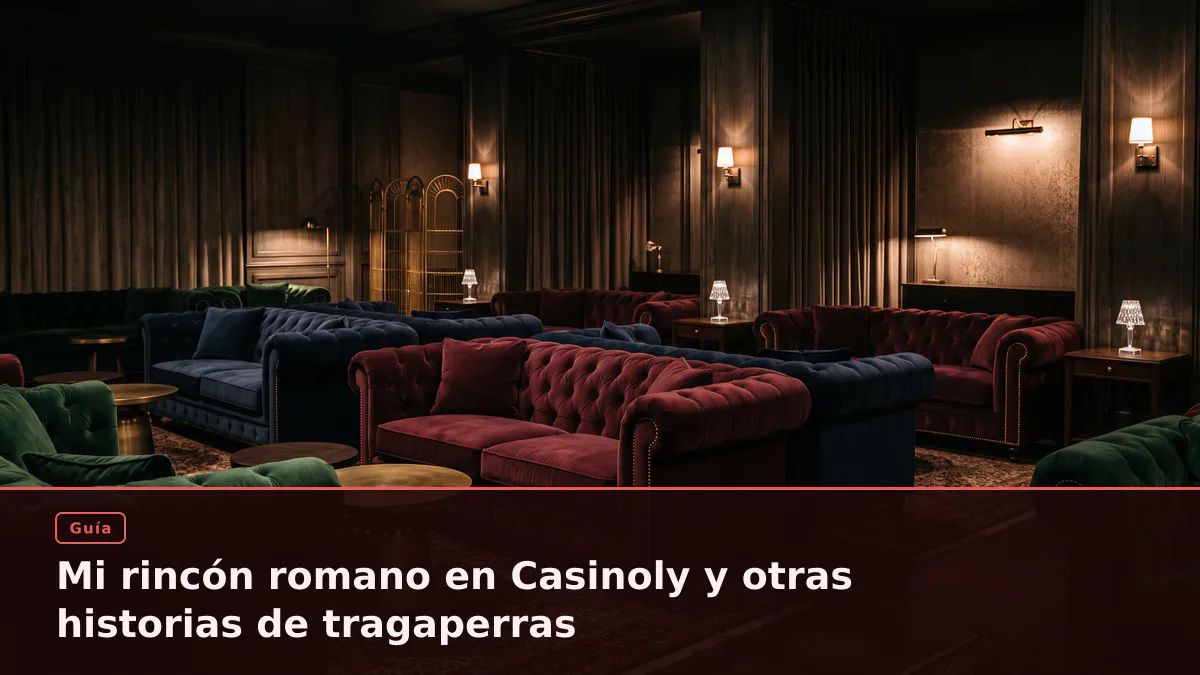 Mi rincón romano en Casinoly y otras historias de tragaperras