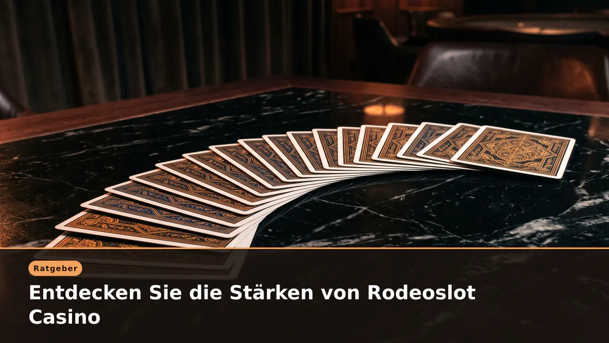 Entdecken Sie die Stärken von Rodeoslot Casino
