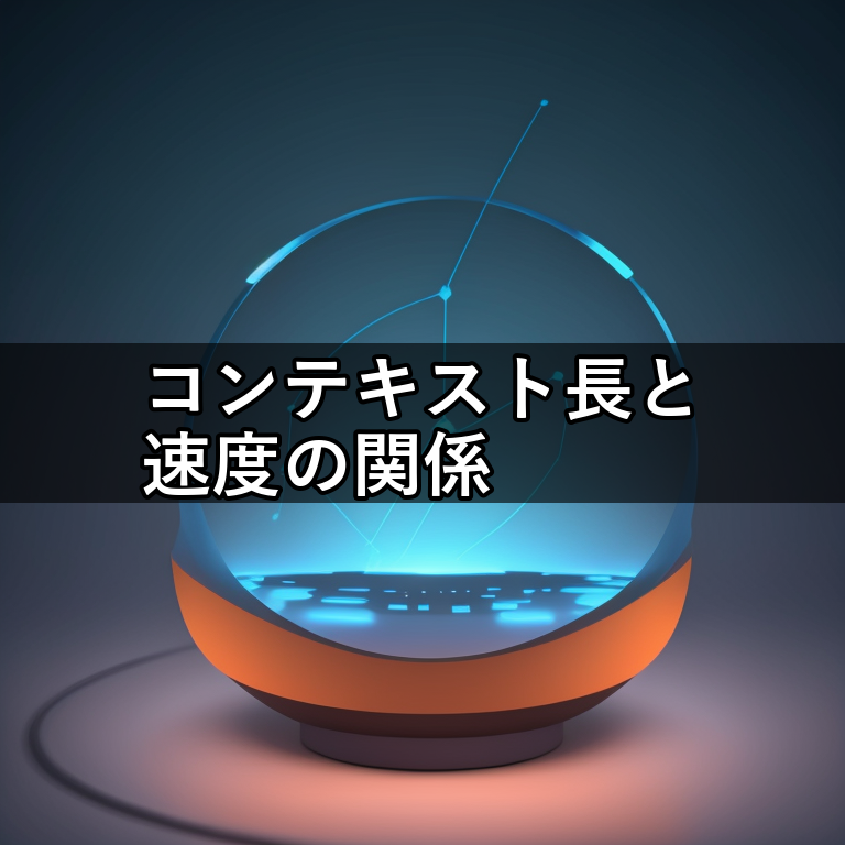 コンテキスト長を伸ばすと本当に遅くなるのか？num_ctxを2048〜65536まで実測してみた