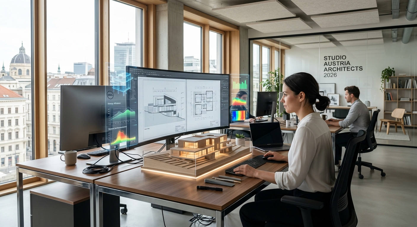 KI für Architekten und Ziviltechniker in Österreich: Effiziente Planung 2026