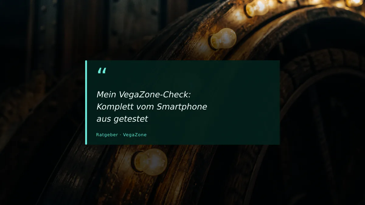 Mein VegaZone-Check: Komplett vom Smartphone aus getestet
