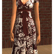 Brown-Dress