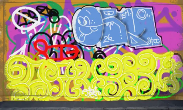 Graffiti artwork by Ksksksskk