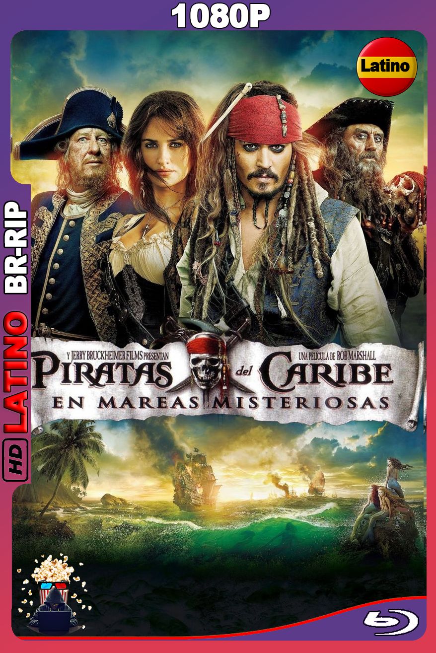 Piratas del Caribe 4 Navegando Aguas Misteriosas (2011) [1080p] BRRip [Latino-Inglés]
